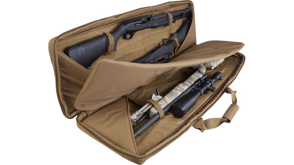 5.11 Tactical 42in Double Rifle Case - Flat Dark Earth 58754-131-1 SZ