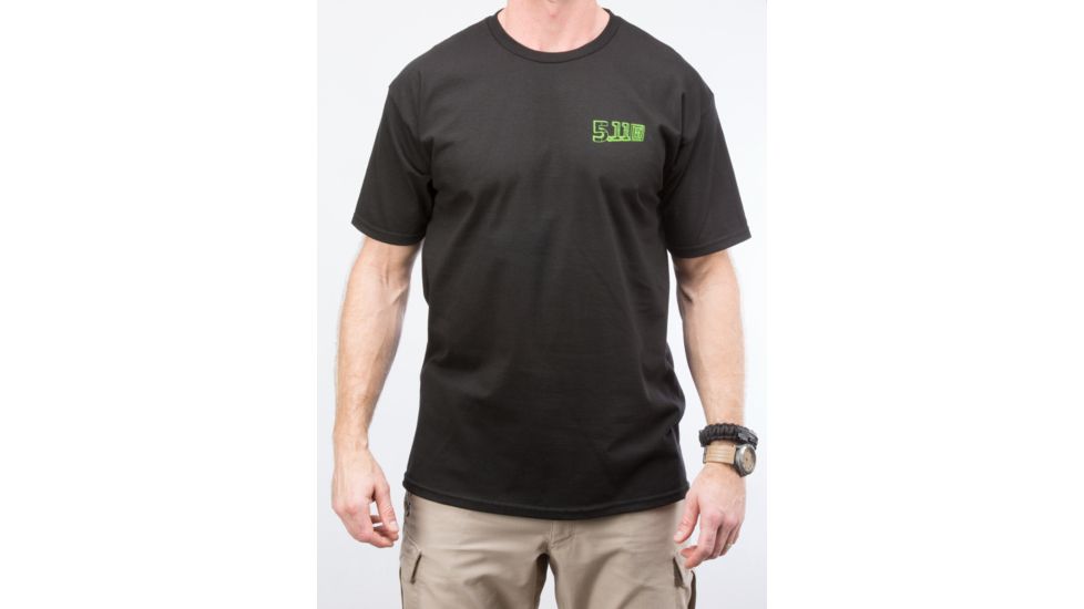 5.11 Tactical Digital Buck T-shirt, Black - 41006CW019XXL