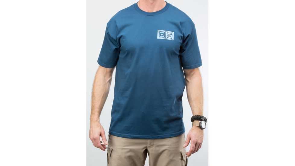 5.11 Tactical Lock Up T-shirt, Harbor Blue - 41006DE707M