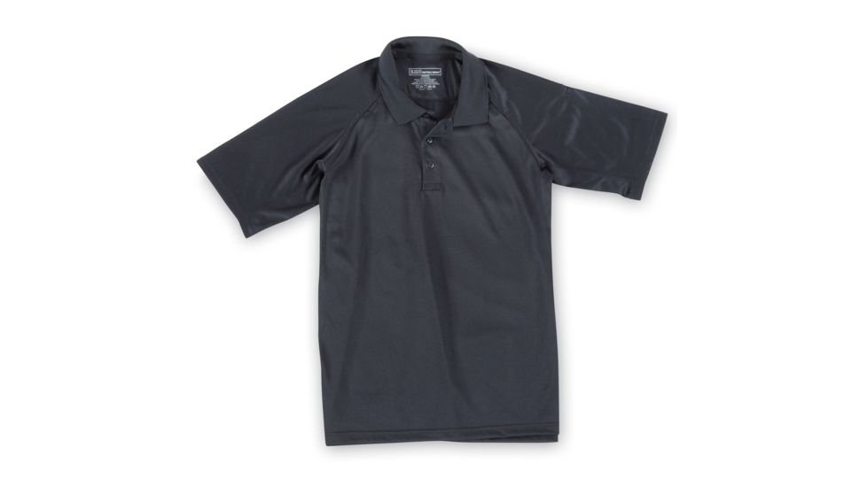 5.11 Tactical Performance Short Sleeve Polo - Men's, 4XL, Tall, Black, 71049T-019-4XL