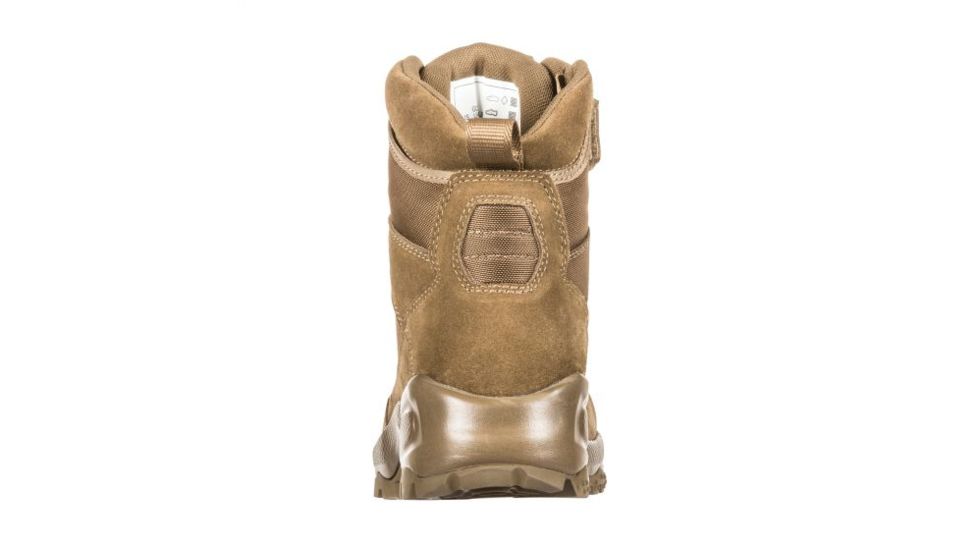 5.11 Tactical A.T.A.C. 2.0 6in Side Zip Desert Boot - Mens, Wide, Dark Coyote, 8 12395-106-8-W