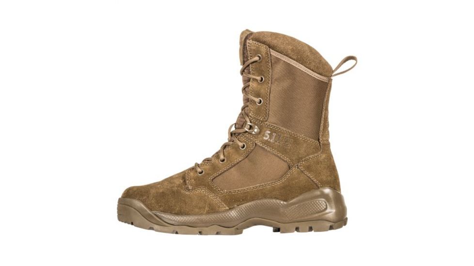 5.11 Tactical A.T.A.C. 2.0 8in Desert Boot - Mens, Regular, Dark Coyote, 5 12393-106-5-R
