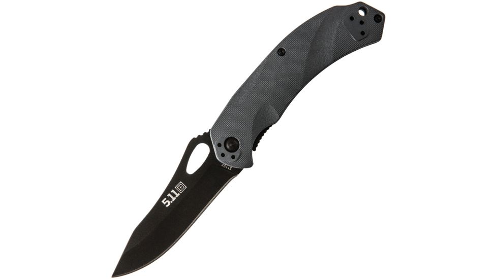 5.11 Tactical Alpha Folder Knife, Black, 3 in. Blade FTL51127
