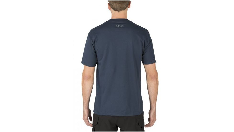 5.11 Tactical Apex Predator Tee, Dark Navy - 41195AO-724-L