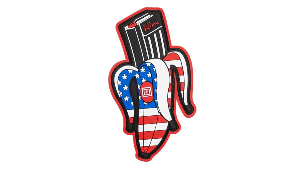 5.11 Tactical Banana Clip USA Patch - Unisex, Multi, 1 SZ, 81739-999-1 SZ