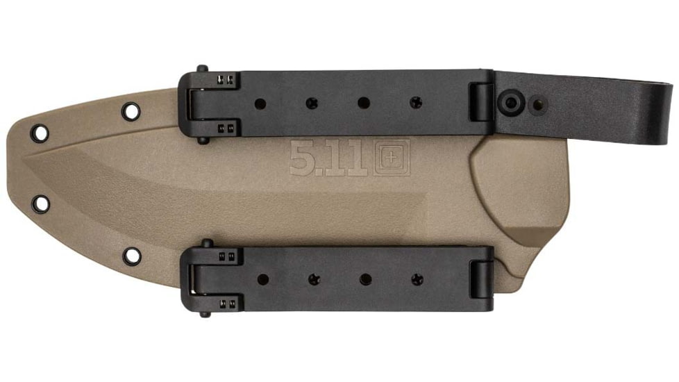5.11 Tactical CFK7 Peacemaker Fixed Blade Knife, 7in, Drop Point, SCM 435 Blade, Kangaroo, 1 SZ, 51173-134-1 SZ