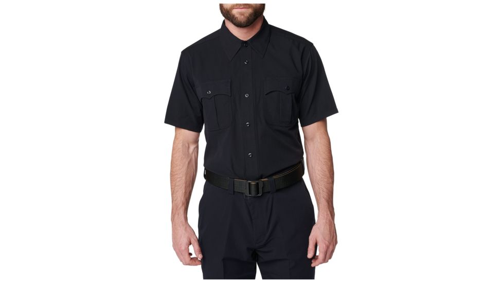 5.11 Tactical Class A Flex-tac Poly/wool Twill Shirt, Midnight Navy - 71381-750-XL R