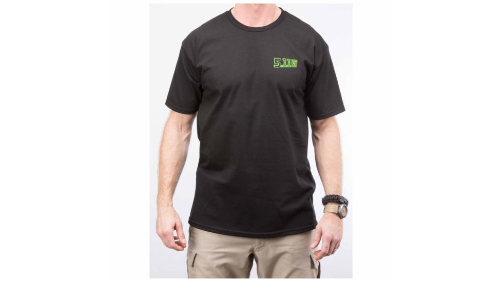 5.11 Tactical Digital Buck T-shirt, Black - 41006CW019L