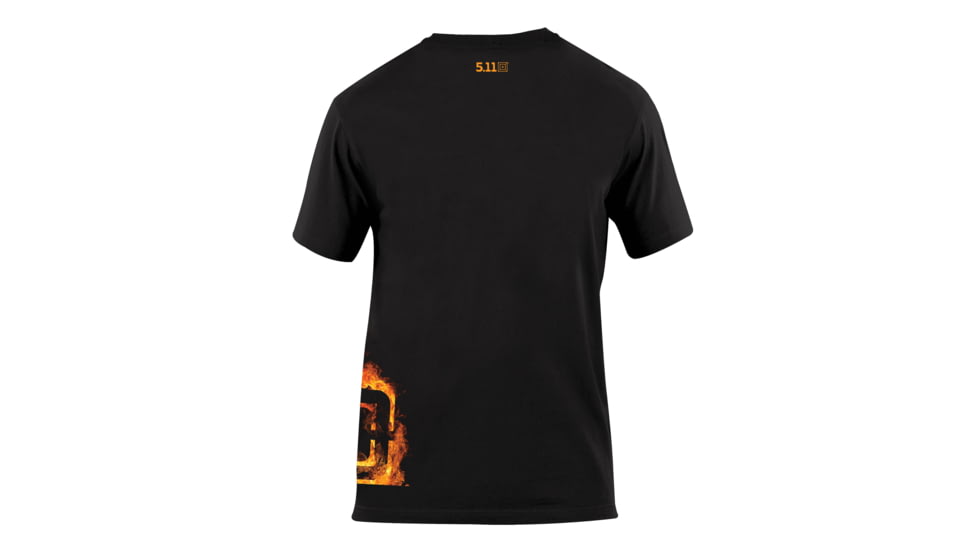 5.11 Tactical Fire Scope Logo T Shirt - Black - L 41006AI-019-L