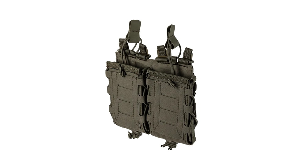 5.11 Tactical Flex Double Multi-Caliber Mag Pouch, Ranger Green, 57103ABR-186-1SZ
