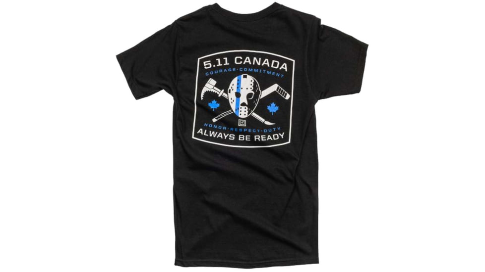 5.11 Tactical Hockey TBL S/S Tee - Mens, Black, 2XL, 41195AAG-019-2XL