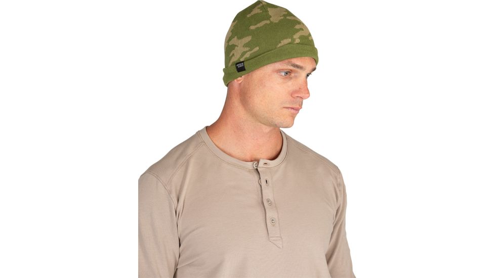 5.11 Tactical Jacquard Beanie - Mens, Fatigue Camo, One Size 89087-271-1 SZ