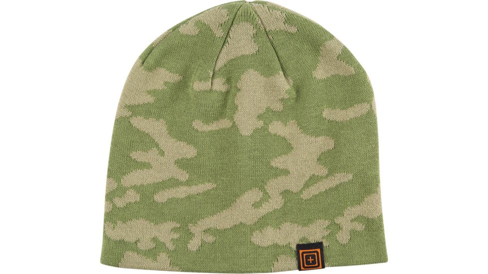 5.11 Tactical Jacquard Beanie - Mens, Fatigue Camo, One Size 89087-271-1 SZ