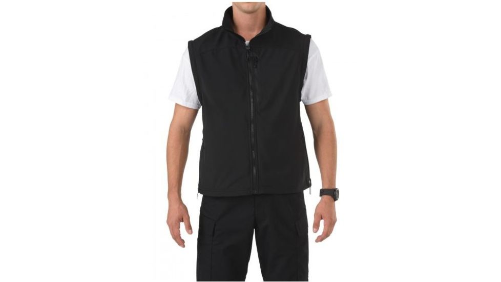 5.11 Tactical Valiant Duty Jacket - Mens, Black, LT, 48153TABR-019-L-T