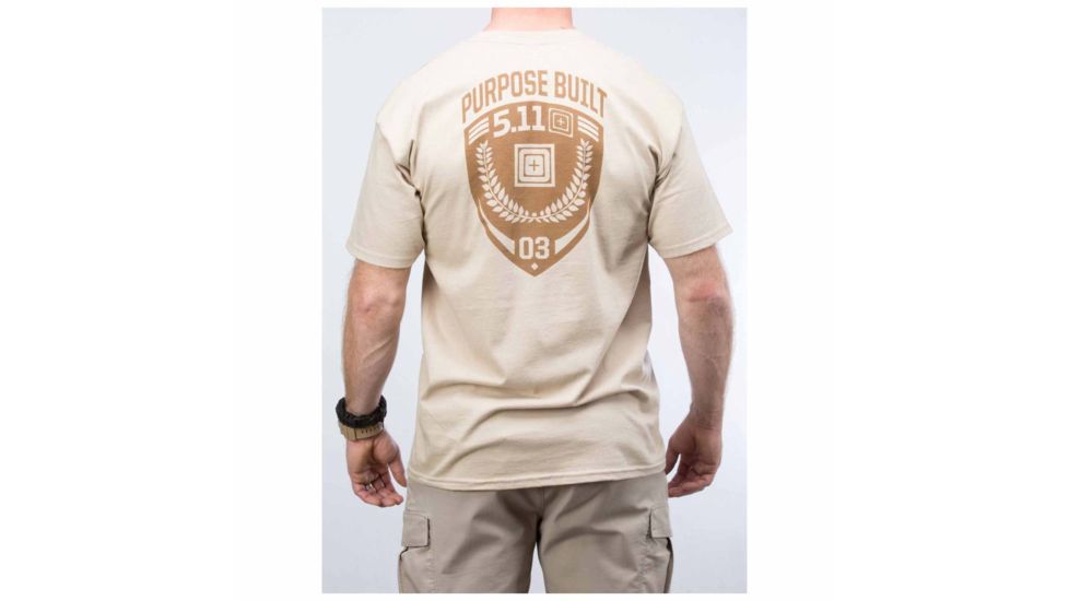 5.11 Tactical Purpose Built T-shirt, Tan - 41006DC170M