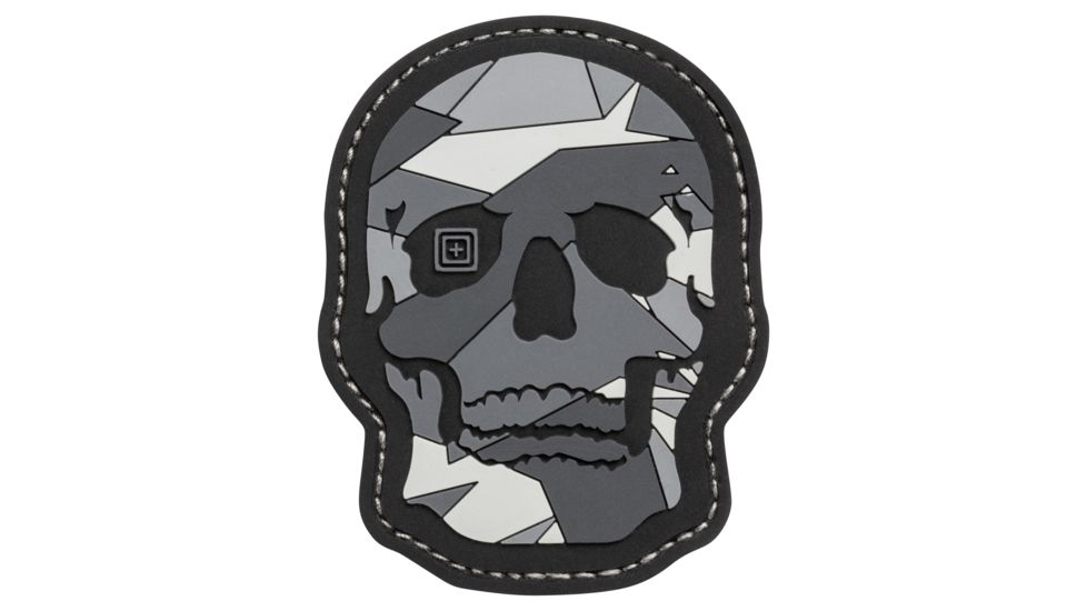 5.11 Tactical Razzle Dazzle Skull Patch, Multi, One Size, 81522-999-1 SZ