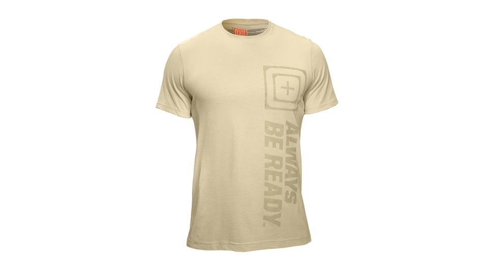 5.11 Tactical Recon ABR Logo T Shirt - Bone  - M 41186A-068-M