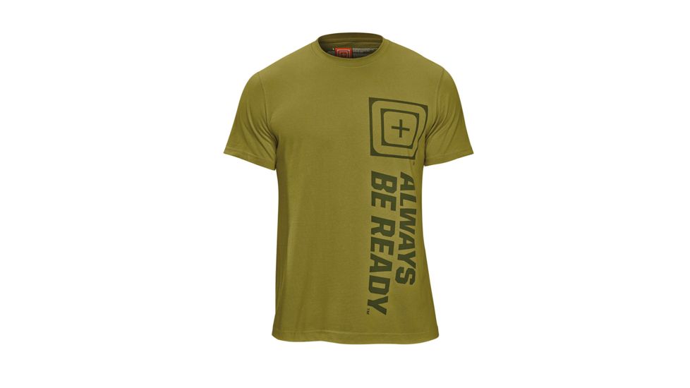 5.11 Tactical Recon ABR Logo T Shirt - Underbrush - M 41186A-836-M