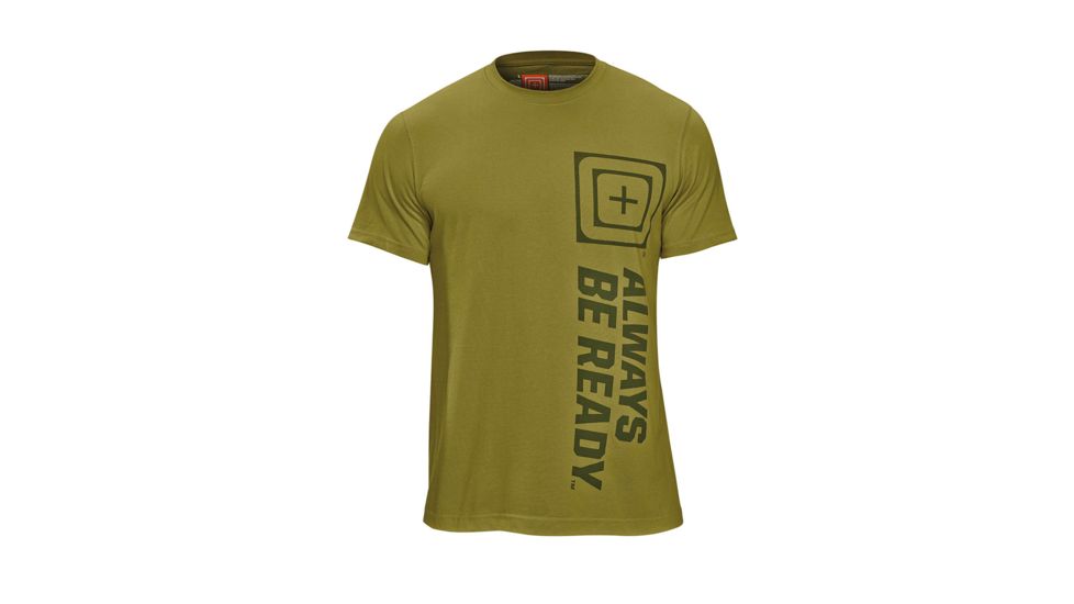 5.11 Tactical Recon ABR Logo T Shirt - Underbrush - XL 41186A-836-XL