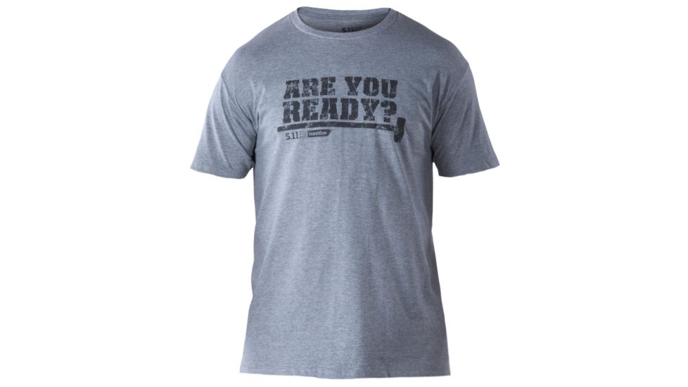 5.11 Tactical Recon You Ready T, GREY HEATHER, L 41191AC097L