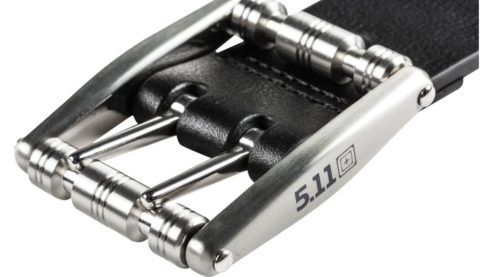 5.11 Tactical Stay Sharp Leather Belt - Mens, Black, 32, 56513-019-32