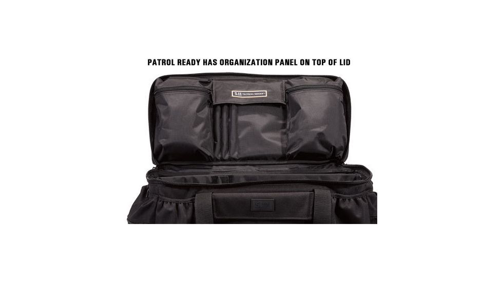 5.11 Tactical Patrol Ready Bag, 40L, Black, 1 SZ, 59012ABR-019-1 SZ