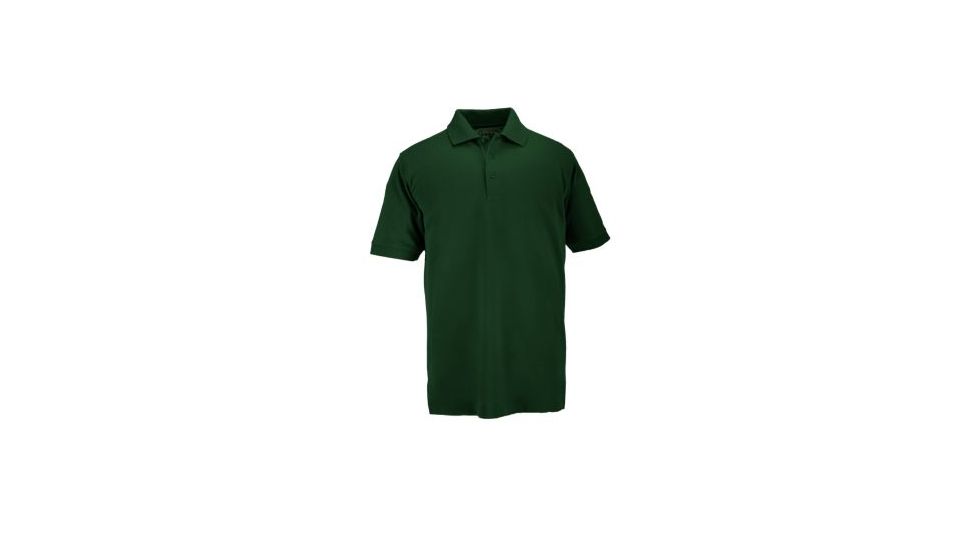 5.11 Tactical Professional Short Sleeve Polo - Men's, Extra Large, Regular, L.E. Green, 41060-860-XL