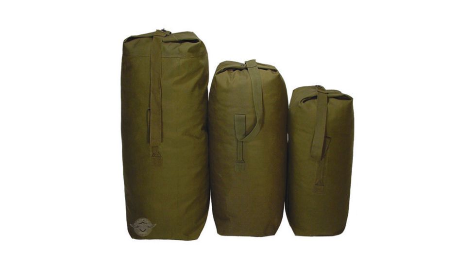 5IVE STAR GEAR Canvas Top Load Duffle, Olive Drab, Small 6254000