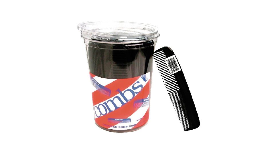 5IVE STAR GEAR Comb, Mens Pocket, Cylinder - 4588000