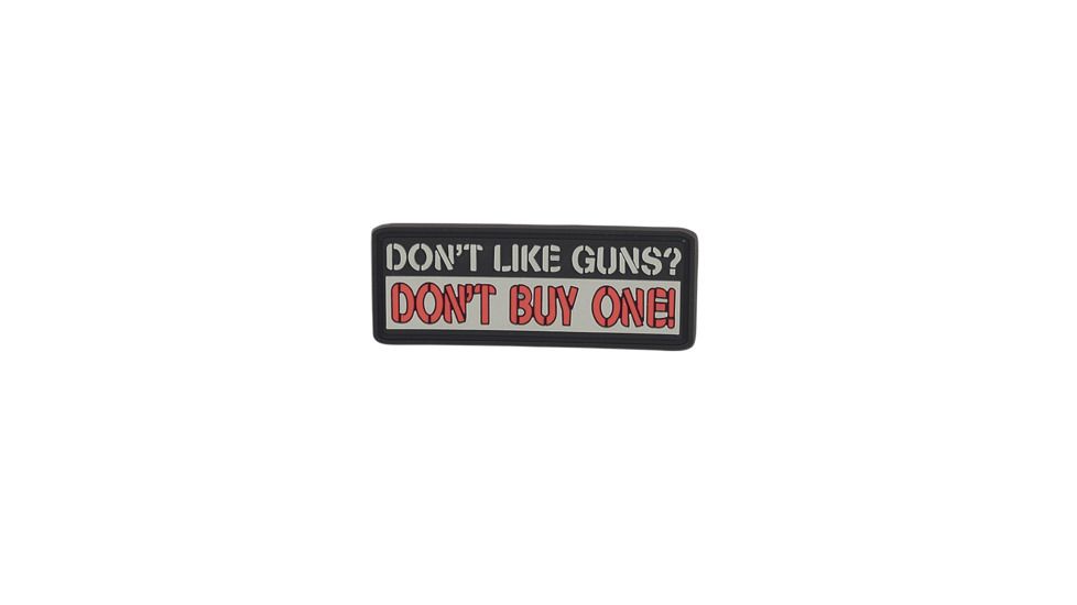5IVE STAR GEAR Don't Like Guns Morale Patch, 2.75in x 1in, 6774000