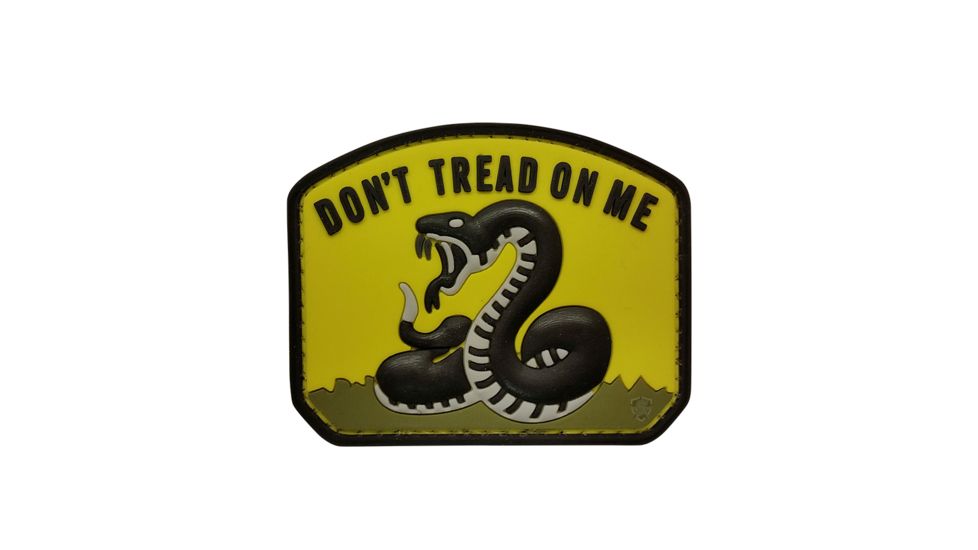 5IVE STAR GEAR Don't Tread Morale Patch, YELLOW 6611000