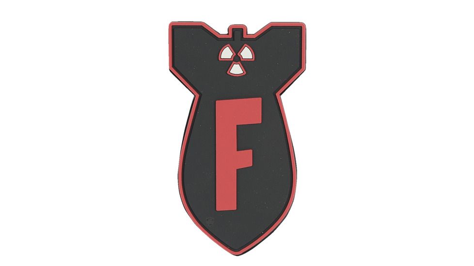 5IVE STAR GEAR F-Bomb Morale Patch, 3.25in x 2in, 6698000