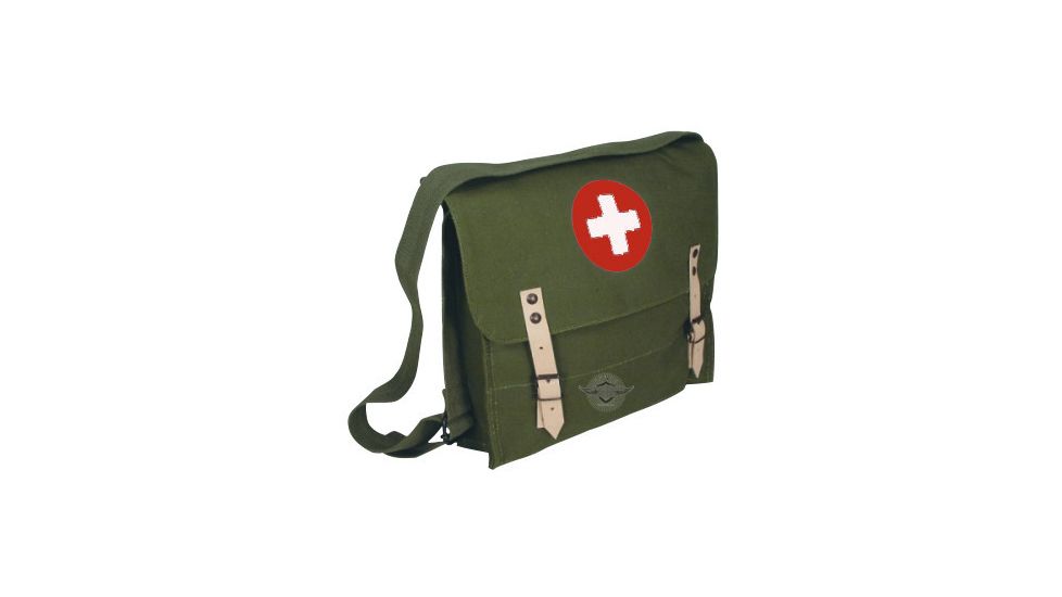 5IVE STAR GEAR German Style Medical Shoulder Bag, Olive Drab, 6262000