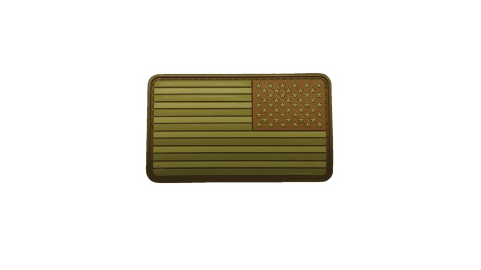 5IVE STAR GEAR US Flag Subdued Multi Morale Patch, Reversed, 3.25in x 2in, 6801000