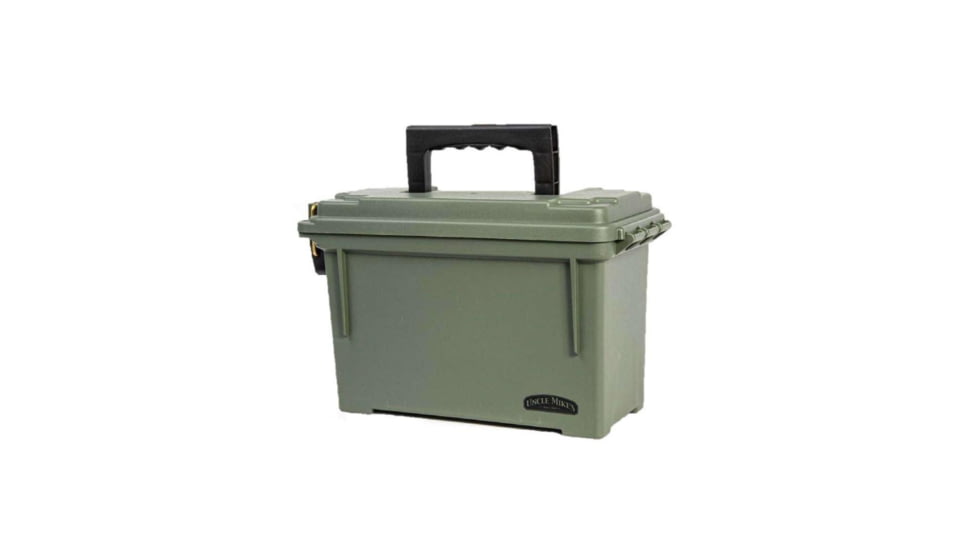 Uncle Mike's Ammo Can Plastic .30 Cal, Green, 22500GN