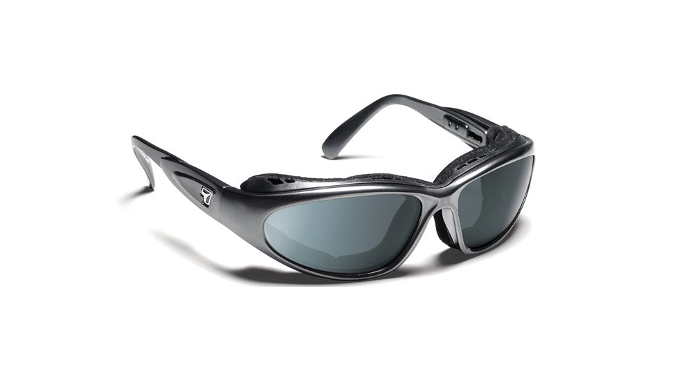 7 Eye Cape Bali Sunglasses, Charcoal Frame, 24 7 Gray NXT Lens 190317
