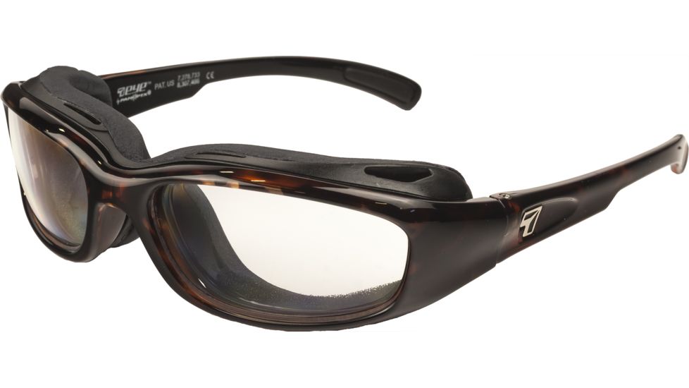 7 Eye Churada- SharpView Dark Tortoise Sunglasses, S-M 160640