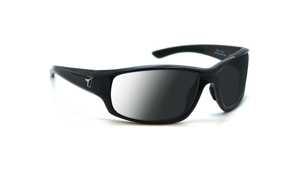 7 Eye Rake Sunglasses, DARKshift Extra Dark Photochromic Lens, Charcoal Frame, M-XL 910316