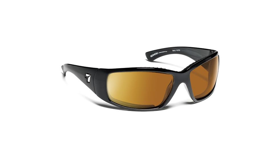 7 Eye Taku Full Frame Sunglasses, Matte Black Frame, 24 - 7 Copper NXT Lens 570127