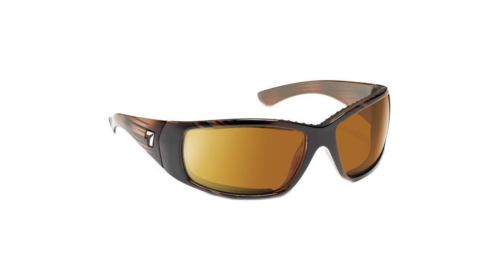 7 Eye Taku Full Wrap Sunglasses Horn Frame Re Act Nxt Polarized Af Lens 574327