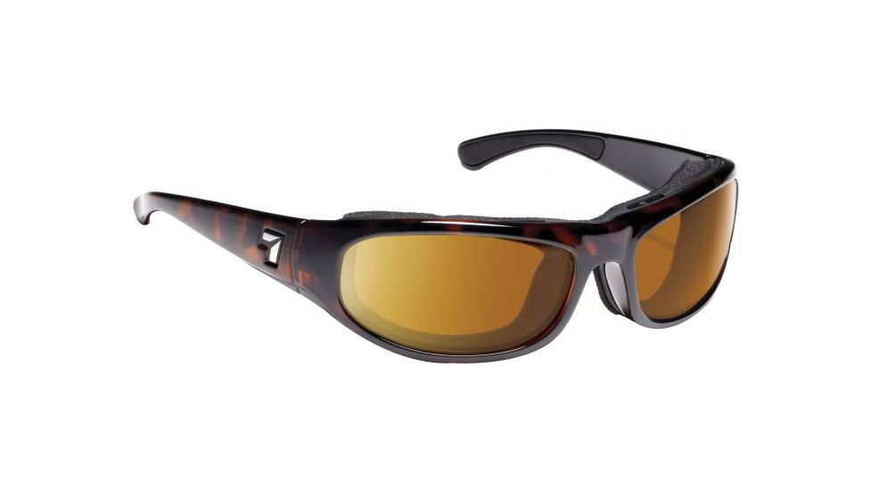 7 Eye Whirlwind Sunglasses Dark Tortoise Frame Re Act Nxt Copper Lens 120621