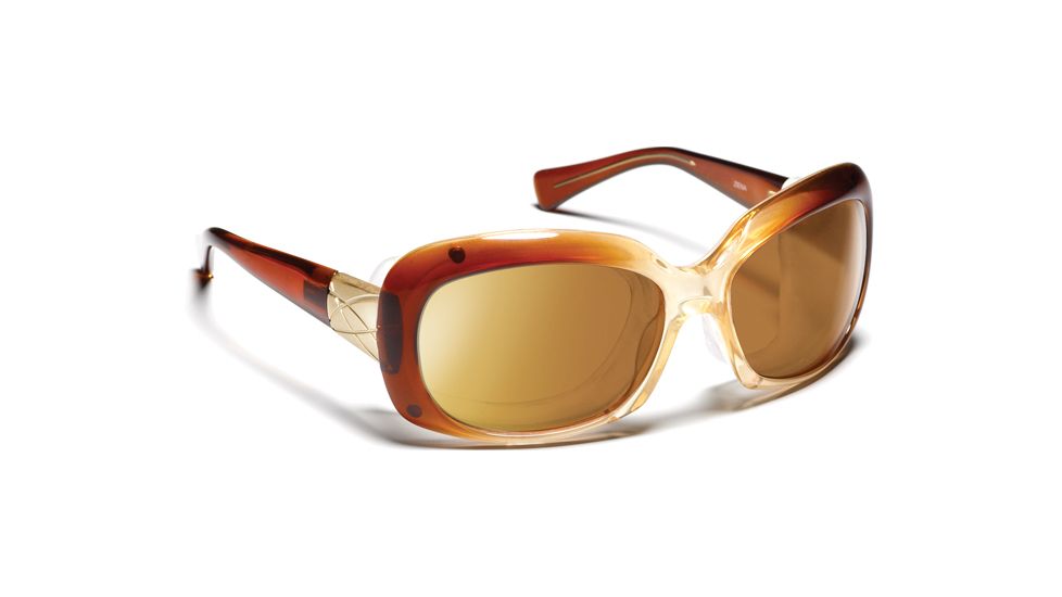Ziena Oasis- Brown Fade Sunglasses, S-L 016542
