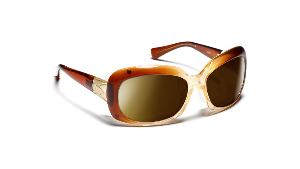 Ziena Oasis- Brown Fade Sunglasses, S-L 016554