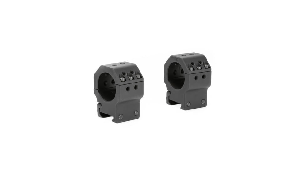 Griffin Armament SPRM Rings, 30mm, 1.06in height 0MOA, Black, SMR1.06H30MM