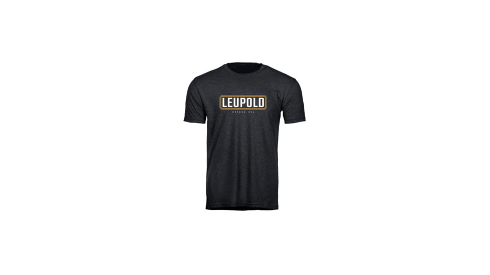 Leupold Retro Stamp T-Shirts - Men's, Charcoal, Extra Large, 184136