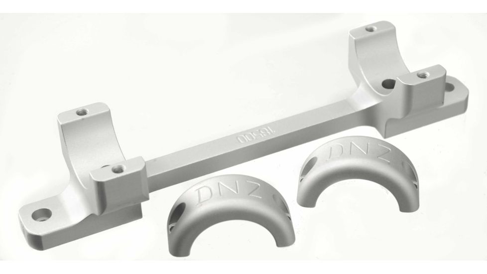 DNZ Products Game Reaper Scope Mount - Browning A Bolt Long Action, Medium Ring, 1 in Tube, Silver, 19500