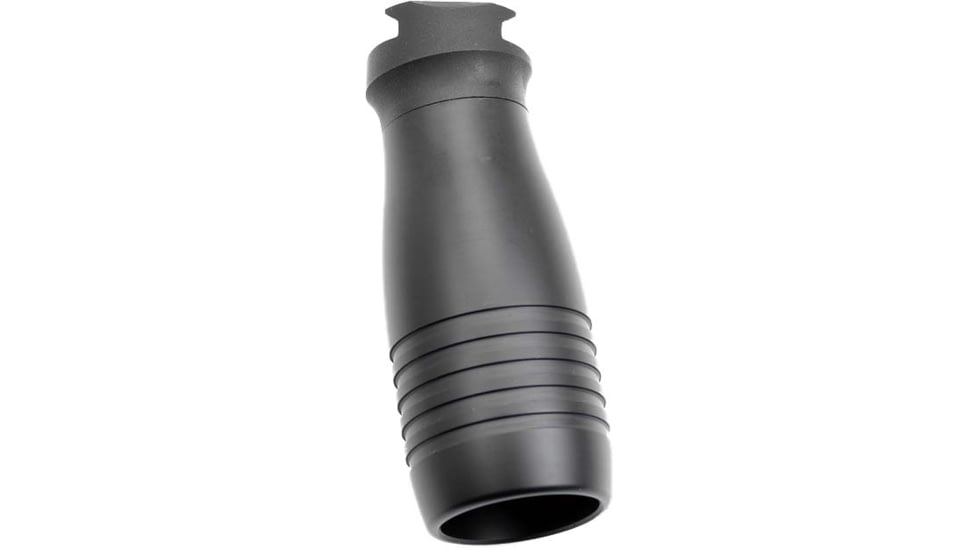 A3 Industries +10 Degree Picatinny Mini Modular Vertical Foregrip - 2.75in HK Grooved Grip, Black, VFG-198