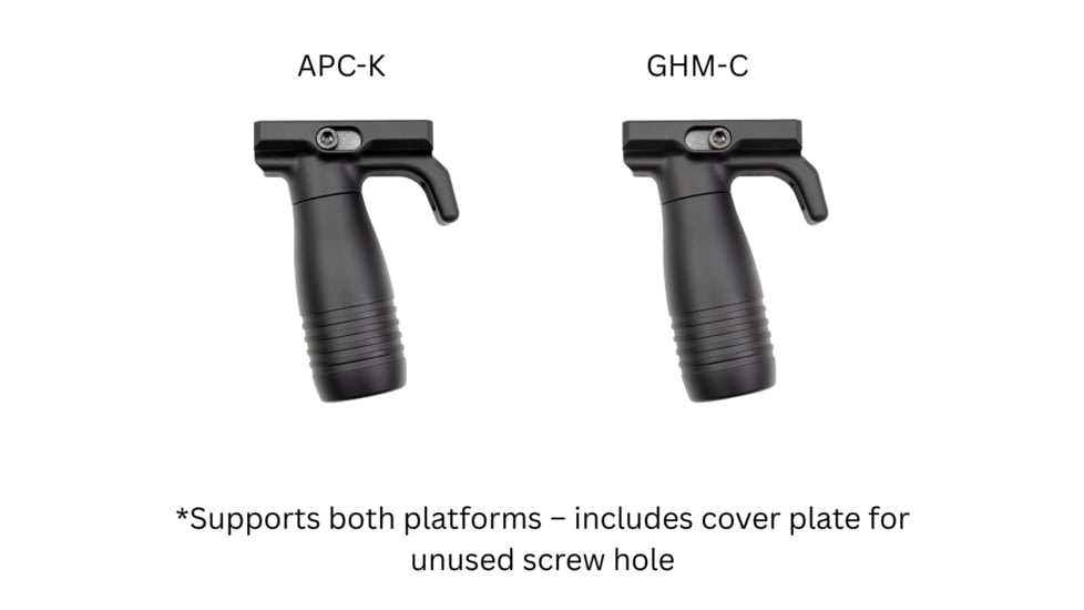 A3 Industries B&amp;T GHM-C&amp;APC-K Modular Aluminum Base 2.75in Grooved Vertical Front Grip