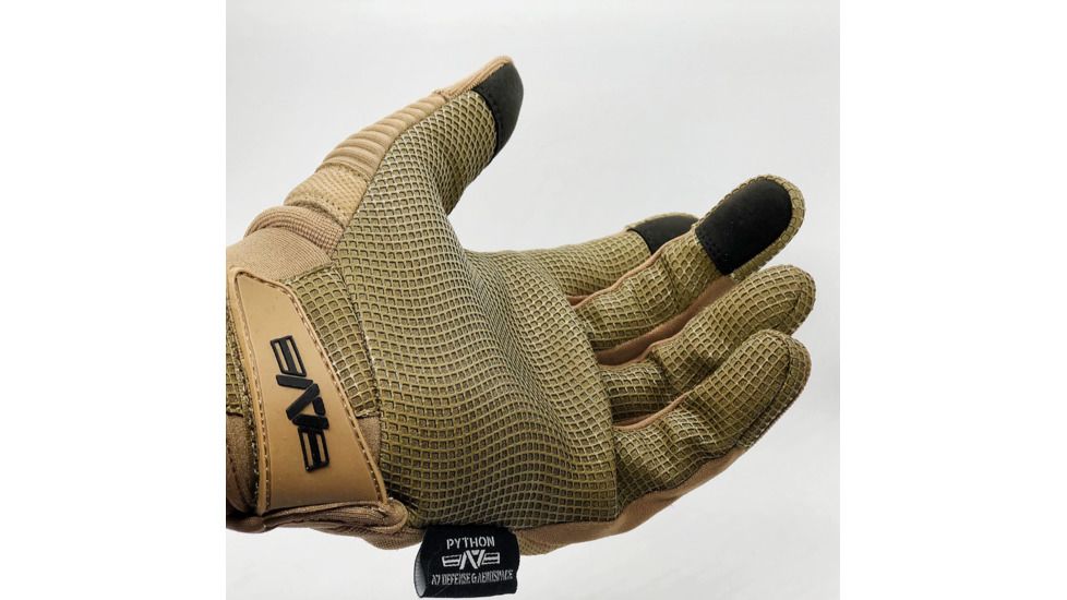 A7 Defense Python Operator Tactical Gloves, Tan, 2XL, A7PTGTXXL