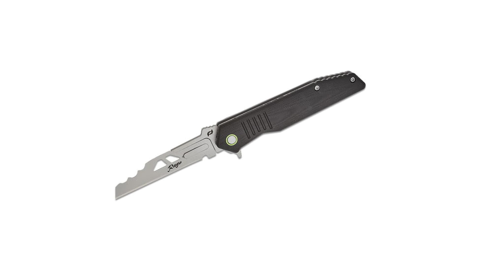 Old Timer Schrade Nitro Enrage 7 Assisted Folding Knife 2-1/2 Utility Blade Black 948FBF15, PF1202706